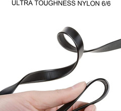 Extra Long Zip Ties 48 Inch Black Large Cable Ties Heavy Duty Outdoor Use 250 L