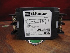 6 Amp Cosel Power Line Electrical Interference Noise Filter 250v 6a NAP-06-472