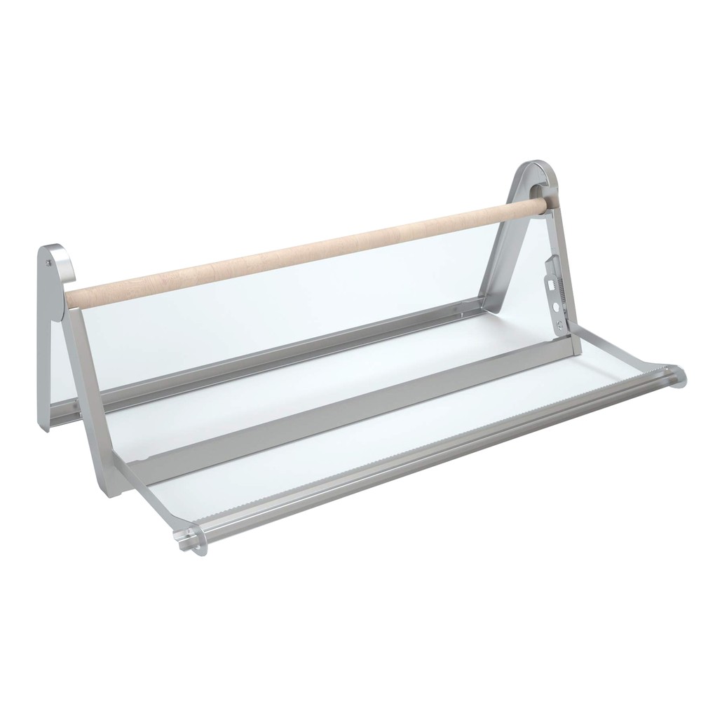 HFS(R) 24” Wall Mounted or Table Top Kraft Paper Roll Holder Office, Kitchen
