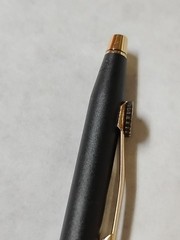 Cross Black Matte Pen & Pencil Set-Miller Genuine Draft Emblem Tested