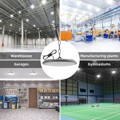 10Pack LED 300W UFO High Bay Lights Warehouse Factory Shop GYM Lamp Super Bright