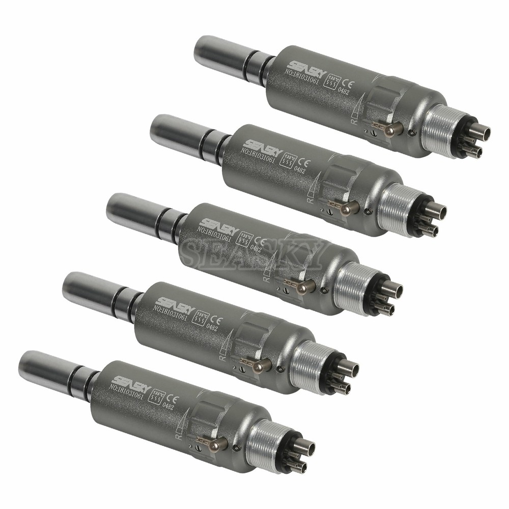 5x Dental Low Slow Speed Handpiece E-Type air motor 4 hole skysea NSK style P4