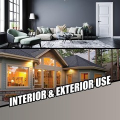 Caulk 10.1 Oz Pro Grade Plus Siliconized Acrylic Water Based Slate Gray Titebond