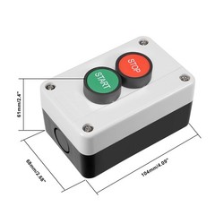 Push Button Switches Station Momentary NC Red NO Green 380V 10A