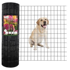 Black PVC Coated Welded Wire Fence 36 Inch x 100 Foot, 2 Inch x 3 Inch 16GA, …