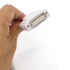 Fit For Edan 12-lead ECG EKG Cable 15Pin Banana 4.0 Fit For SE-3 Medical TPU 3M