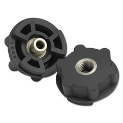 Disc Pad Hub 88743, 2-1/2 in, 5/8 in – 11 Arbor 3M™ 7000120459 Plastic; Metal