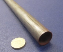DOM Steel Round Tube, 1.00″ OD x .930″ ID x .035″ Wall x 5 Foot Length, 2 Pcs