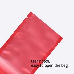 4CustomPrint Smell Proof Foil Mylar Heat Seal Open Top Stand Up Storage Pouches