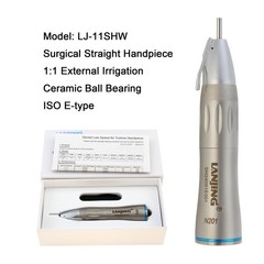 LANJING Dental Implant Handpiece 20:1 Contra Angle 1:1 Surgical Straight Nose