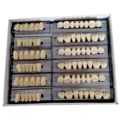 168Pcs Dental Acrylic Resin Denture 22#A3 Full Set Teeth Upper Lower Shade Tooth