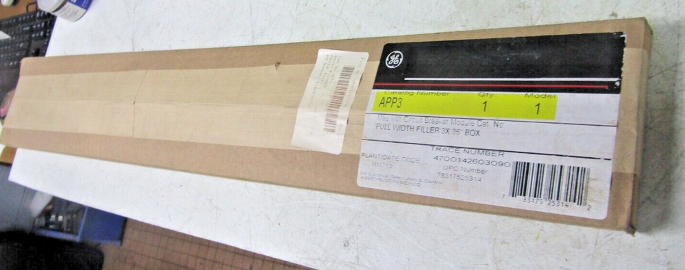 🔥 NEW GE APP3 FULL WIDTH FILLER 3X 36″ BOX FILLER FLL6015 USE W/ SPECTRA SERIES