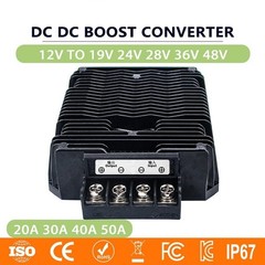 DC DC Converter 12V To 24V 28V 36V 48V 30A 40A 50A Step Up Voltage Booster 1400W