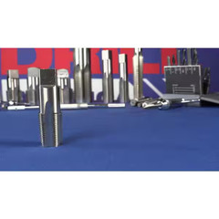 1-1/4 In. -11-1/2 Carbon Steel NPT Pipe Tap