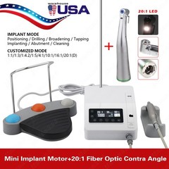 Dental Brushless Implant Motor Surgical Implant System 20:1 Reduction Handpiece