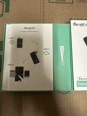 Fluentalk by Timekettle, T1 Mini Translator Device No WiFi Needed Built In NEW