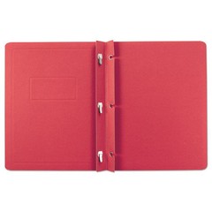 Oxford 52511 8.5 x 11 Three-Prong Fastener Report Cover – Red/Red (25/Box) New