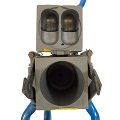Erico Cadweld XBM2Q2Q Graphite Mold for Welding Cable to Cable with Handle Clamp