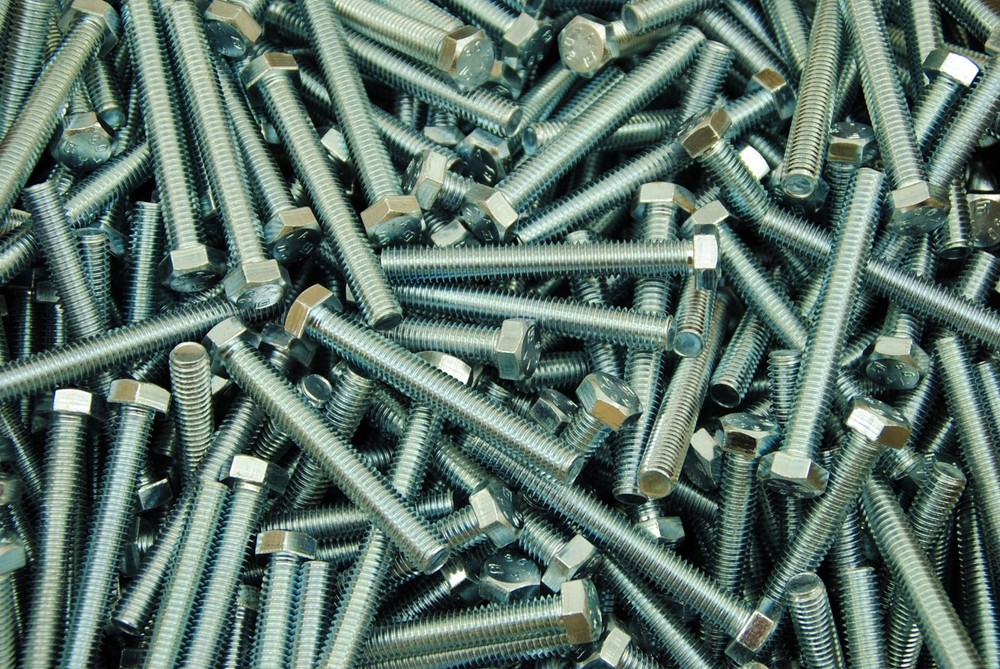 (75) Full Thread 307A Hex Head Tap Bolts 3/8-16 x 3