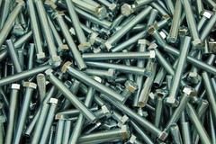 (75) Full Thread 307A Hex Head Tap Bolts 3/8-16 x 3