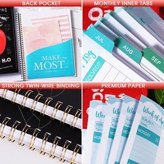 Teacher Planner 2026-2027 – 9 x 11 inches, Black