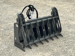 Berlon 56″ Mini Root Rake Brush Grapple Fits Mini Skid Steer Toro Kubota SCL USA