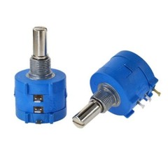 2/4/6Pcs 10-100K Ohm 3590S Rotary Wirewound Precision Potentiometer Pot 10-Turn