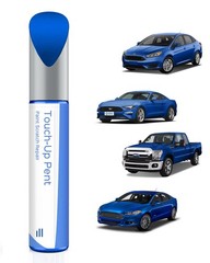 E7 Velocity Blue Metallic Touch Up Paint Compatible with Ford Exact Match–Chi…
