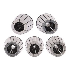 ER40 Collet 15 Pcs Set R8 Shank Chuck Tools For Milling Machine, Lathe, Drilling