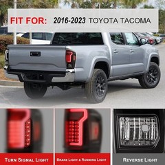 Tail Lights for Toyota Tacoma 2016-23 Tail Lamps LED Rear Lights