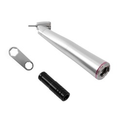 Dental 45° 1:4.2 Increasing Contra Angle LED Fiber Optic Handpiece Push Button