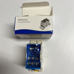 Power Junction Distribution Box Terminal Block Connector DIN Rail 6-250 AWG 160A