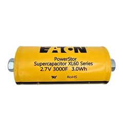 Eaton Powerstor XL60 3000F Farad 2.7V 3.0Wh Supercapacitor with Nuts