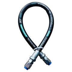 Hydraulic Hose Swivel Assembly 1/2’‘ Female JIC X Female JIC, 36″ Long, 3988PSI
