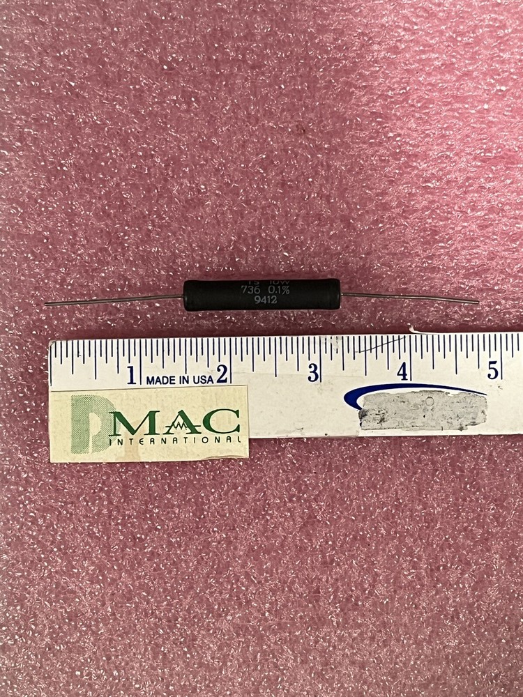 TS10W736-1% PRECISION POWER RESISTOR 10W .1%TEPRO (LOT OF 1)