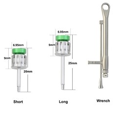 Dental Implant Screwdriver Abutment Hand Driver Hex 1.2 3i Megagen Astra Zimmer