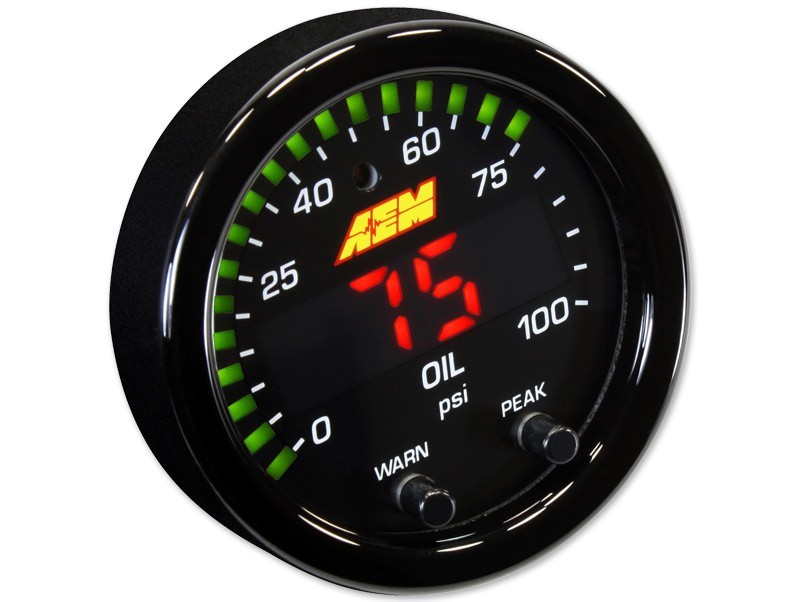 Aem Electronics X-Series Pressure Gauge 0-100psi (Part #AEM30-0301)