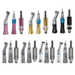 Dental low slow speed handpiece straight/ contra angle/ air motor 4/2hole E-type