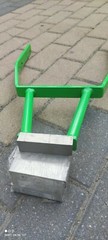 Kawasaki zx6r 636 03 /04- Steel scrape bar – 12 o’clock +Titanium round bar.