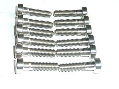 M5X20 5mm M5 X 20 LOW SHALLOW HEAD SOCKET CAP head TITANIUM Ti GR5 RACE SPEC