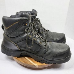 Georgia Boot Work Boot Mens 14 Black Good GB00130 Ergo-Fit Safety Toe Leather