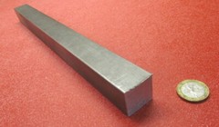 Square 4140 Alloy Steel Annealed Bars, 1.0″ x 1.0″ Wide x 24″ Length