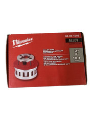 MILWAUKEE 48-36-1002 3/4″ Alloy NPT Forged Aluminum Die Head