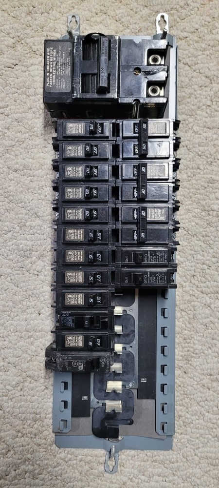 Zinsco/Challenger QFP24 200A 2-Pole Plug-In Circuit Breaker 240V with breakers