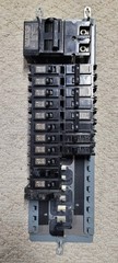 Zinsco/Challenger QFP24 200A 2-Pole Plug-In Circuit Breaker 240V with breakers