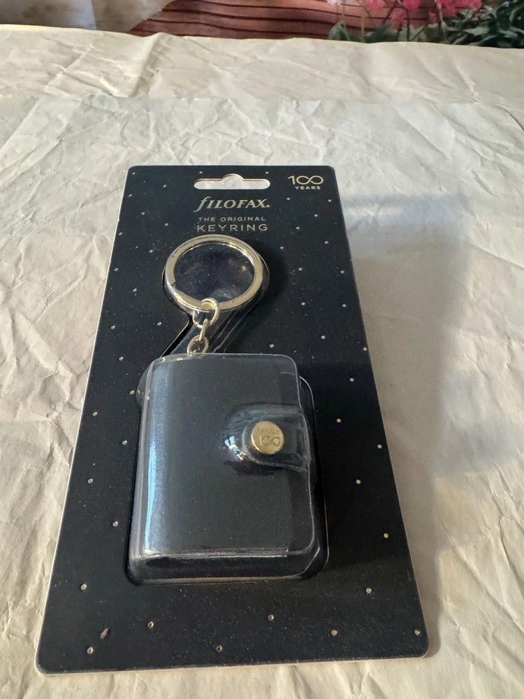 Filofax The Original Keyring Charcoal Centennial Collection. Limited Edition.