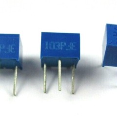 10pcs Bourns 10K Linear Taper Potentiometer .5W 1/2W 1-Turn Trimmer 3362P-001103