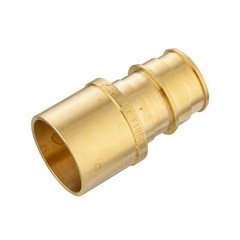 EFIELD 50 PCS Pex-A 1/2″x1/2″ Female Sweat Adapter Expansion Brass Fittings