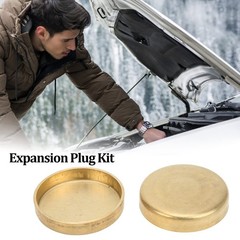 Brass Freeze Frost Plug Kit MPE-100BR Fits Chevy Small Block 283/305/327ci
