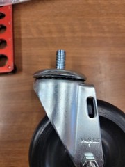 Colson 2.05254.55 5″ X 1-1/4″ Non-Mark Poly Swivel Caster, No Brake, 1/2-13 Stem